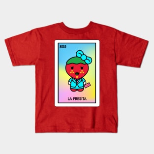 La Fresita Loteria Card Kids T-Shirt